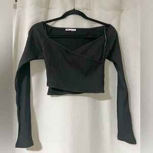 ZARA criss cross top